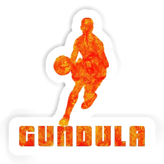 Aufkleber Basketballspieler Gundula Gift package Image