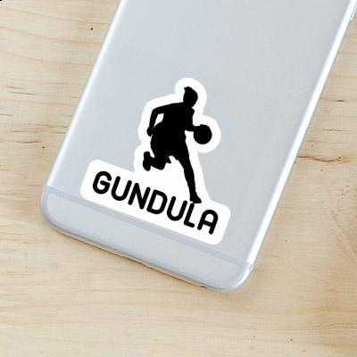 Sticker Gundula Basketballspielerin Laptop Image