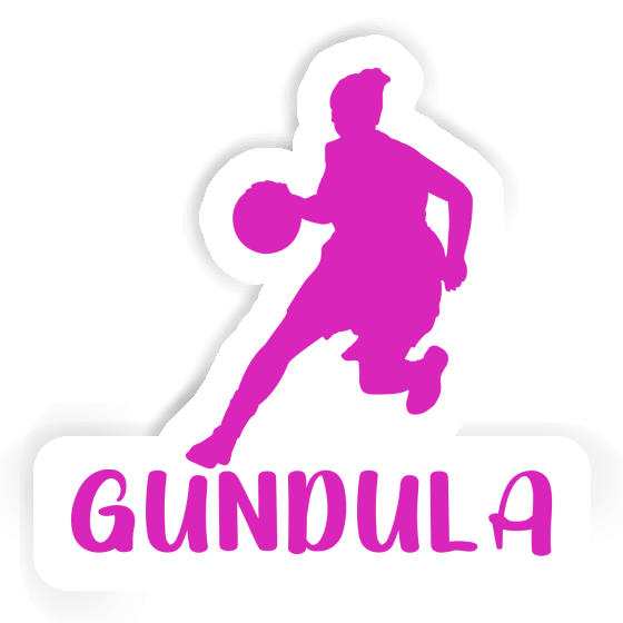 Gundula Aufkleber Basketballspielerin Gift package Image