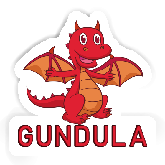 Gundula Sticker Baby Dragon Image