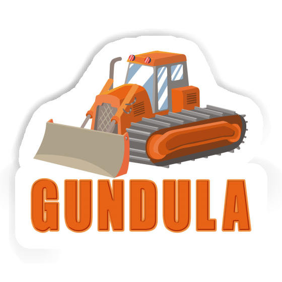 Sticker Gundula Bagger Image