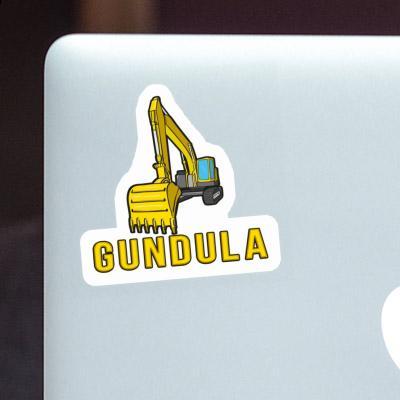 Excavator Sticker Gundula Gift package Image