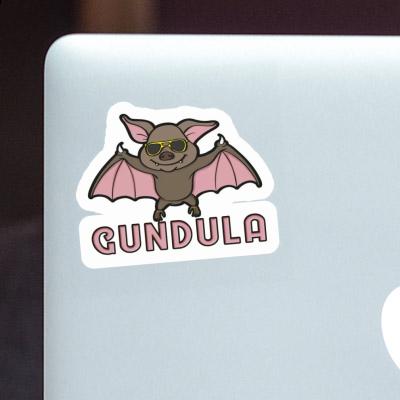 Gundula Sticker Bat Notebook Image