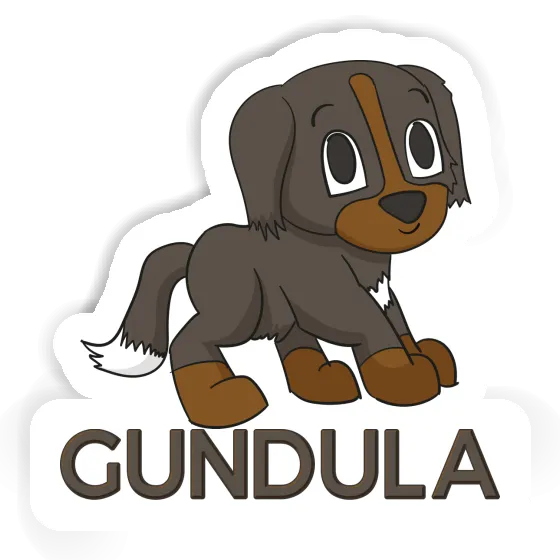 Chien de bouvier Autocollant Gundula Gift package Image