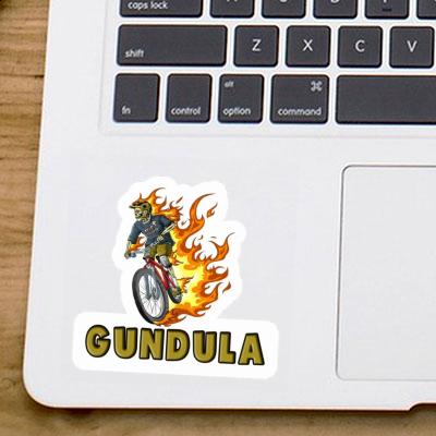 Sticker Gundula Mountainbiker Image