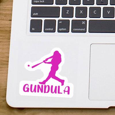 Baseballspieler Sticker Gundula Gift package Image