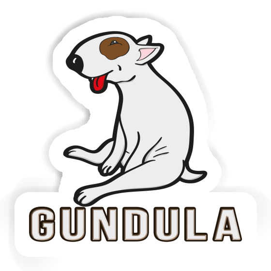 Sticker Gundula Dog Gift package Image