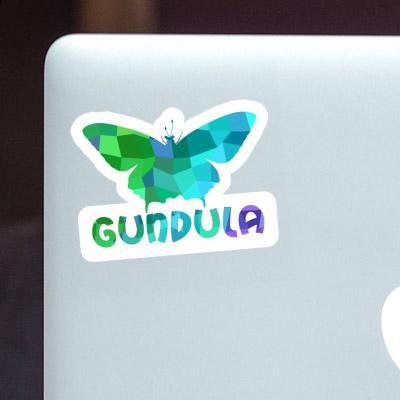 Butterfly Sticker Gundula Notebook Image