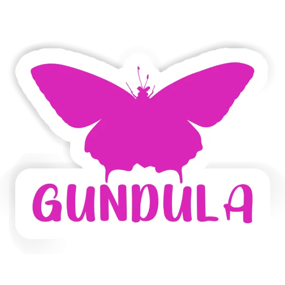 Gundula Autocollant Papillon Gift package Image