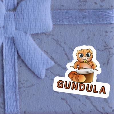 Sticker Gundula Drummer Image