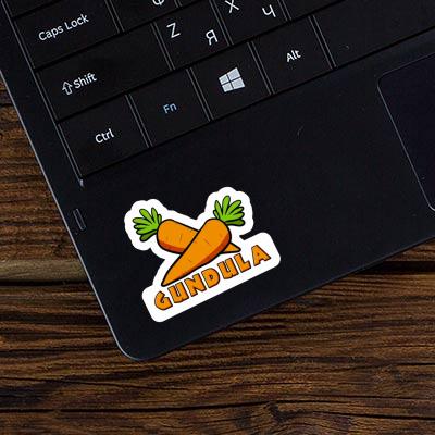 Sticker Carrot Gundula Laptop Image