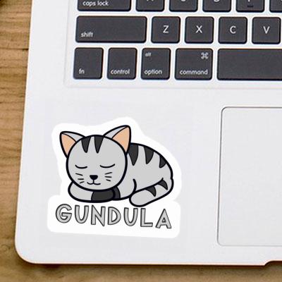 Sticker Gundula Cat Gift package Image