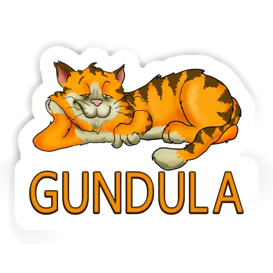 Sticker Cat Gundula Gift package Image