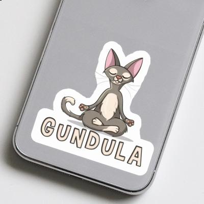 Sticker Yoga Gundula Laptop Image