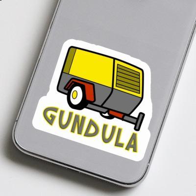 Sticker Compressor Gundula Notebook Image