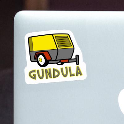 Sticker Compressor Gundula Notebook Image