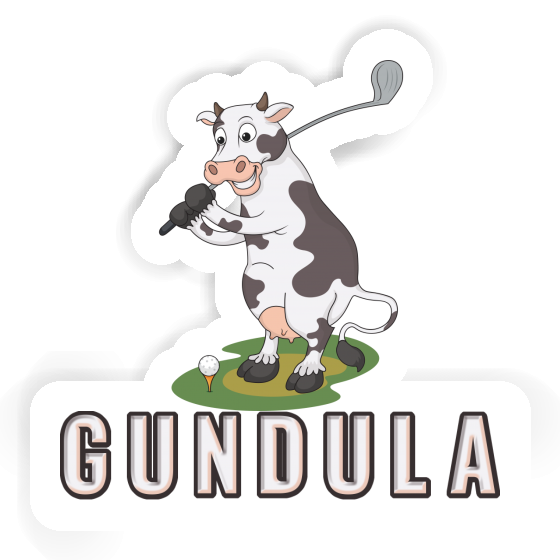 Sticker Gundula Cow Gift package Image