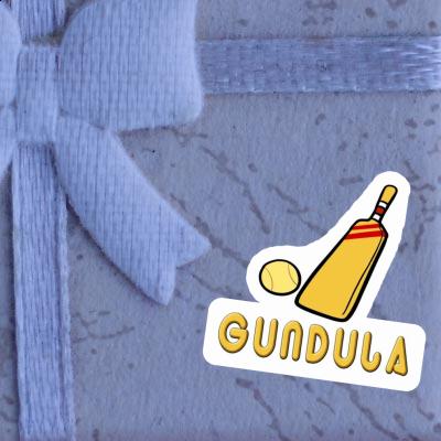 Sticker Cricket Bat Gundula Gift package Image