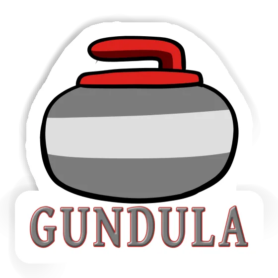 Sticker Curlingstein Gundula Notebook Image