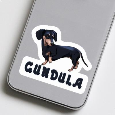 Sticker Gundula Dachshund Image