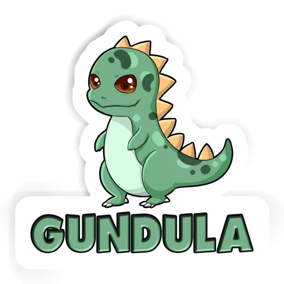 Sticker Gundula T-Rex Gift package Image