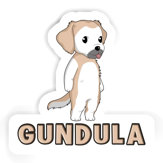 Gundula Sticker Golden Retriever Image