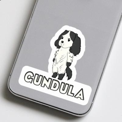 Sticker Gundula Cocker Spaniel Notebook Image