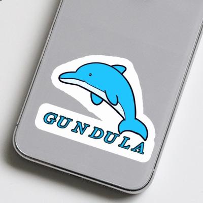 Sticker Dolphin Gundula Laptop Image