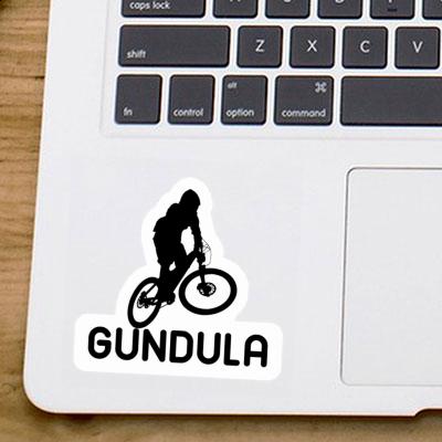 Gundula Sticker Downhiller Notebook Image