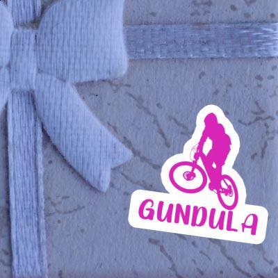 Gundula Sticker Downhiller Image