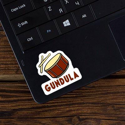 Gundula Sticker Drumm Notebook Image