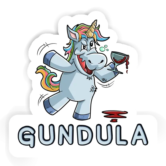 Autocollant Gundula Licorne Gift package Image