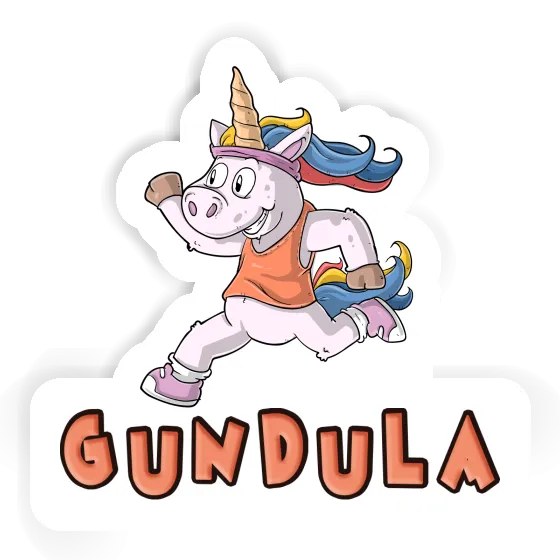 Sticker Gundula Jogger Notebook Image