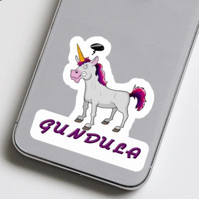 Angry Unicorn Sticker Gundula Gift package Image