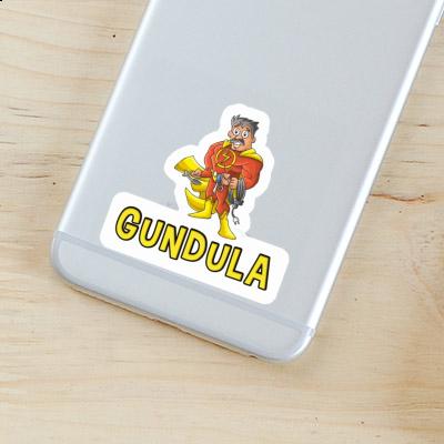 Sticker Electrician Gundula Laptop Image