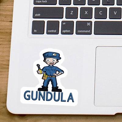 Gundula Sticker Electrician Gift package Image