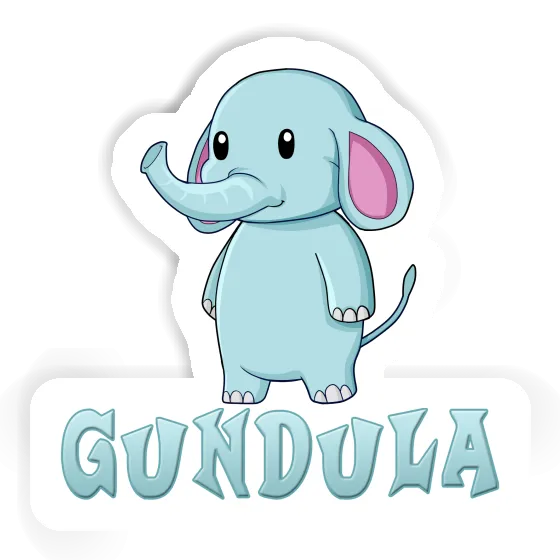 Gundula Sticker Elefant Gift package Image