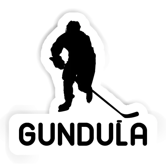 Sticker Hockey Player Gundula Gift package Image