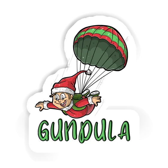 Sticker Skydiver Gundula Gift package Image