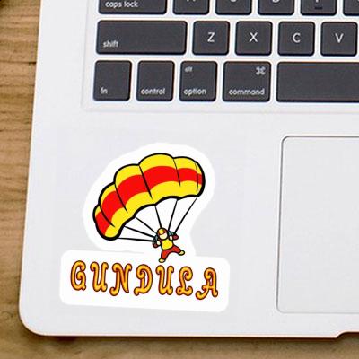 Parachute Sticker Gundula Notebook Image