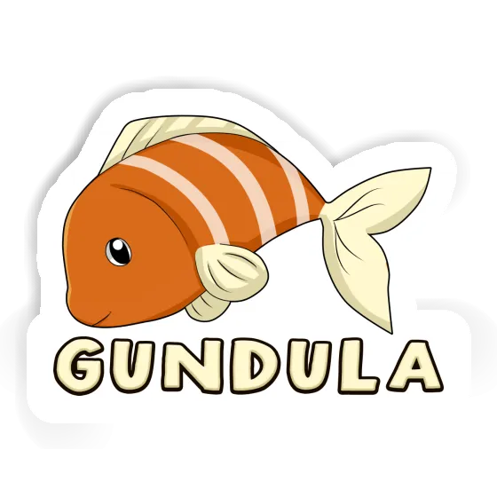 Sticker Gundula Fish Gift package Image