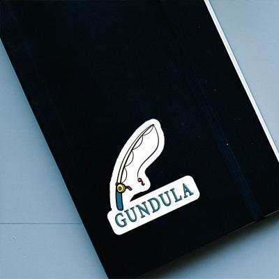 Gundula Sticker Fishing Rod Gift package Image