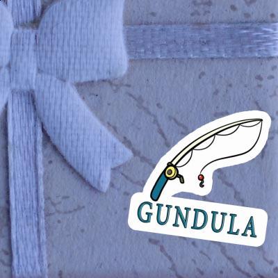 Gundula Sticker Fishing Rod Gift package Image