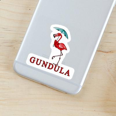 Sticker Flamingo Gundula Gift package Image