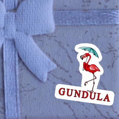 Sticker Flamingo Gundula Gift package Image