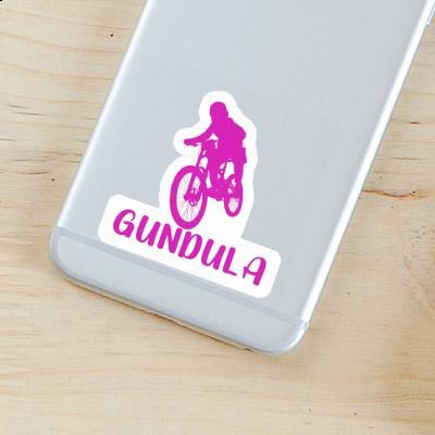 Gundula Aufkleber Freeride Biker Notebook Image