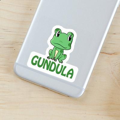 Aufkleber Gundula Frosch Laptop Image