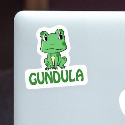 Sticker Frog Gundula Notebook Image