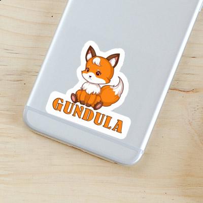 Gundula Sticker Fox Notebook Image