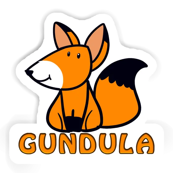 Sticker Gundula Fox Gift package Image